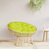 vidaXL Okrogla blazina svetlo zelena Ø 100 x 11 cm oxford tkanina | Shoptok.si