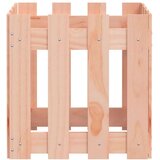 vidaXL Vrtno korito z ograjico 40x40x40 cm trden les douglas | Shoptok.si