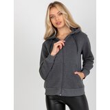 RUE PARIS Sweatshirt-CT-BL-F-621087.65P-dark gray | Shoptok.si
