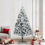  Umjetno božićno drvce Bijelo 240 cm PVC i Čelik i Plastika | shoptok.hr