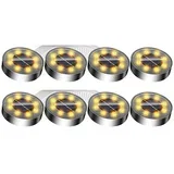8-Pack Nerjaveče Jeklo Vgradne Luči za Zunanjo Uporabo Gold, (22107974)