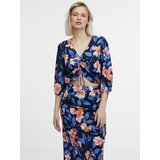 Orsay Dark blue women's floral blouse - Women | shoptok.hr