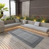 Furnova Zunanja preproga siva 80x150 cm PP, (21930829) | Shoptok.si