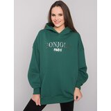 RUE PARIS Sweatshirt-RV-BL-7357.35X-dark green | shoptok.hr