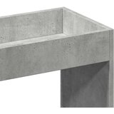 vidaXL Visoka omara betonsko siva 63x33x180 cm inženirski les | Shoptok.si