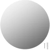 2 kosi stenskega ogledala - kozmetično ogledalo 40 cm okroglo steklo, (21698029)
