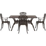  Vrtni set za objed 5 pcs Bronzana Aluminij | shoptok.hr