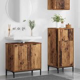  Set namještaja za kupaonicu 2 pcs Staro drvo 39.5 x 36 x 88 cm | shoptok.hr