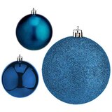  Set božićnih kuglica Plava Plastika 7 x 8 x 7 cm (12 kom.) | shoptok.hr