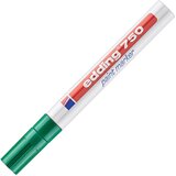 Marker permanentni lakirajući 2-4mm edding 750 zeleni | Shoptok.si
