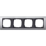 Gira okvir pokrova 4f. aluminij f.anth.zl, odporen proti zlomu 021406, (20858822) Cene
