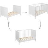 Petite&Mars krevet/kinderbet Mila 3u1 120x60, White Wood | shoptok.hr