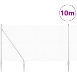vidaXL Set stebrov za ograje Set 2 Pocinkano jeklo 10 x 1,5 m Vzdržljivo | Shoptok.si
