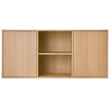Hammel Furniture Niska viseća komoda u dekoru hrasta u prirodnoj boji 133x61 cm Mistral – | shoptok.hr