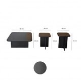 Hanah home Blues Black Set od 3 stola, crna | Eponuda.ba