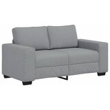  3-dijelni set sofa s jastucima, svijetlo siva tkanina | shoptok.hr