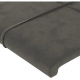  Uzglavlje s ušima crno 163x23x118/128 cm baršunasto | shoptok.hr