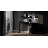 Radni Sto podesiv po visini LEVANO 120x60 cm, crne boje | Eponuda.com