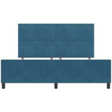  posteljni okvir s naslonom Komplet 3 Temno moder Les, (22053100) | Shoptok.si