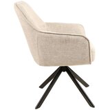  Stolica NOTTI - Baršun - svijetlo bež | shoptok.hr