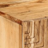 TV ormarić 105x33x46 cm Masivno drvo akacije - Prirodna 1 Drvo bagrema | shoptok.hr