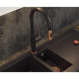 Quadron Kuhinjska armatura JENNIFER, črna z zlatimi detajli | Shoptok.si