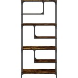  Regal za knjige boja hrasta 81 x 36 x 176 cm konstruirano drvo | shoptok.hr
