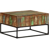  Stolić za kavu 68 x 68 x 41 cm od masivnog obnovljenog drva | Eponuda.com