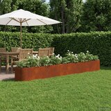  Povišeni vrtni krevet Otporni čelik 380 x 40 x 40 cm Čelik | shoptok.hr