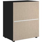 vidaXL Bivak VISNES Black 60x40x73 cm Inženirski les | Shoptok.si