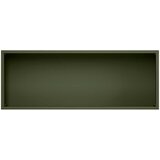  Vrtna saksija Maslinastozelena 80 x 30 x 49 cm Čelična vrata | shoptok.hr