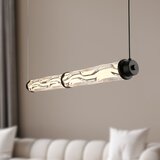  LED luster na sajli CORTE LED/18W/230V, crne boje | Eponuda.com