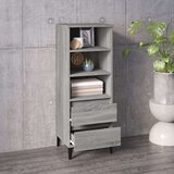 Visoka komoda boja hrasta 40x36x110 cm od konstruiranog drva | shoptok.hr