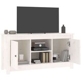 TV omarica bela 103x36,5x52 cm trdna borovina, (20731965) | Shoptok.si