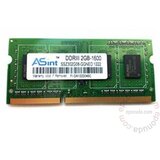 Asint SODIMM DDR3 2GB 1.600MHz SSZ302G08-GGNHC dodatna memorija za laptop | ePonuda.com