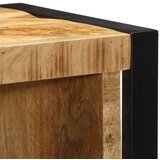 vidaXL Komplet pohištva za kopalnico 3 pcs Rjava Masiven les manga | Shoptok.si