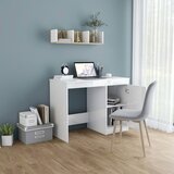  Radni stol visoki sjaj bijeli 100x50x76 cm konstruirano drvo | Eponuda.com