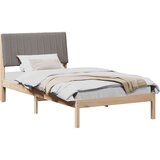  Konstrukcija postelje Rjava 100 x 200 cm Masivno borovo les, (5000084604) | Shoptok.si