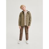 Reserved - Hlače classic denim regular - Rjava | Shoptok.si