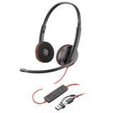 HP Poly Blackwire 3220 Stereo USB-C Headset +USB-C/A Adapter 8X228AA | ePonuda.com