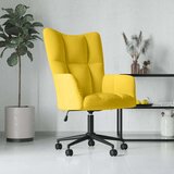 Stolica za opuštanje boja senfa baršunasta | shoptok.hr