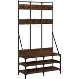  Za odjeću i cipele smeđa boja hrasta 100x40x184 cm | shoptok.hr