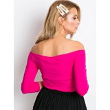 BASIC Feel Good Blouse-RV-BZ-4692.11-fuchsia | ePonuda.com