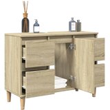 Ormarić za umivaonik boja hrasta sonome 80 x 33 x 60 cm drveni | shoptok.hr