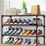 INF Elegantna kovinska omara za čevlje Black, (5000078028) | Shoptok.si