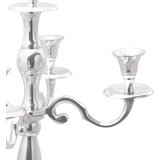  Držač svijeće Srebrno 32 x 32 x 79,5 cm Aluminij | shoptok.hr
