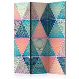 Artgeist Paravan Oriental Triangles, 3-Delni, Dvostranski | Shoptok.si