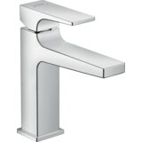 Hansgrohe Metropol 110 Matt Black baterija (slavina) za umivaonik sa odlivnim ventilom sifona push-open 32507670 | ePonuda.com