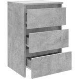  Noćni ormarići 2 kom boja betona 40x35x62 5cm konstruirano drvo | shoptok.hr