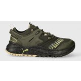 Puma Tekaški čevlji Pacer Future Trail zelena barva | Shoptok.si